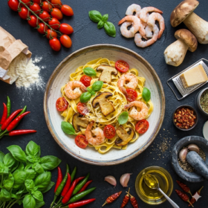 Tagliatelle primavera